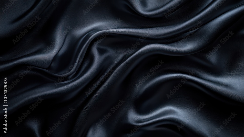 Obraz premium Dark background in deep charcoal grey, smooth and sleek, for a modern and elegant look