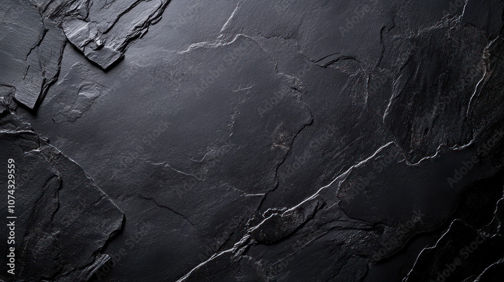 Dark background in solid black, perfectly smooth and bold, for a clean and minimalistic effect