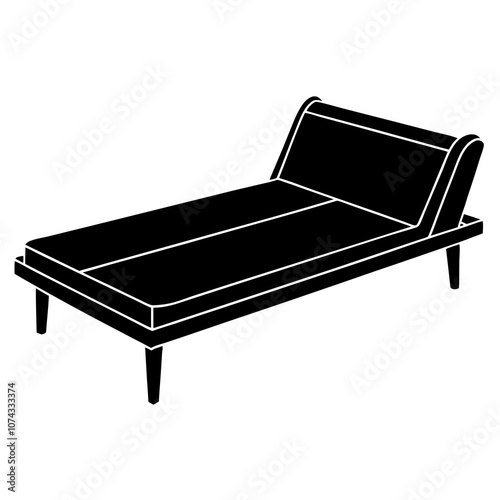 daybed on white