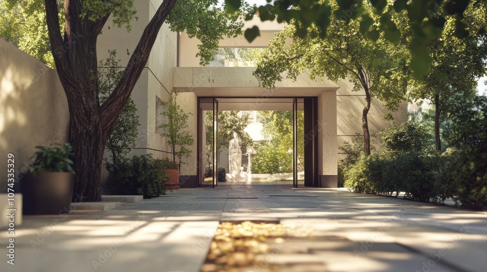 Modern Architecture Entrance Modern Architecture Entrance