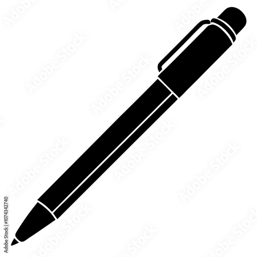 pen isolated on white background