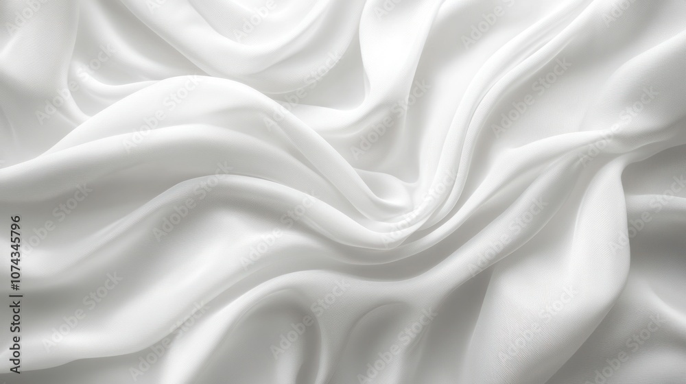 Obraz premium Plain white background, perfectly smooth and uninterrupted, ideal for a modern and clean aesthetic