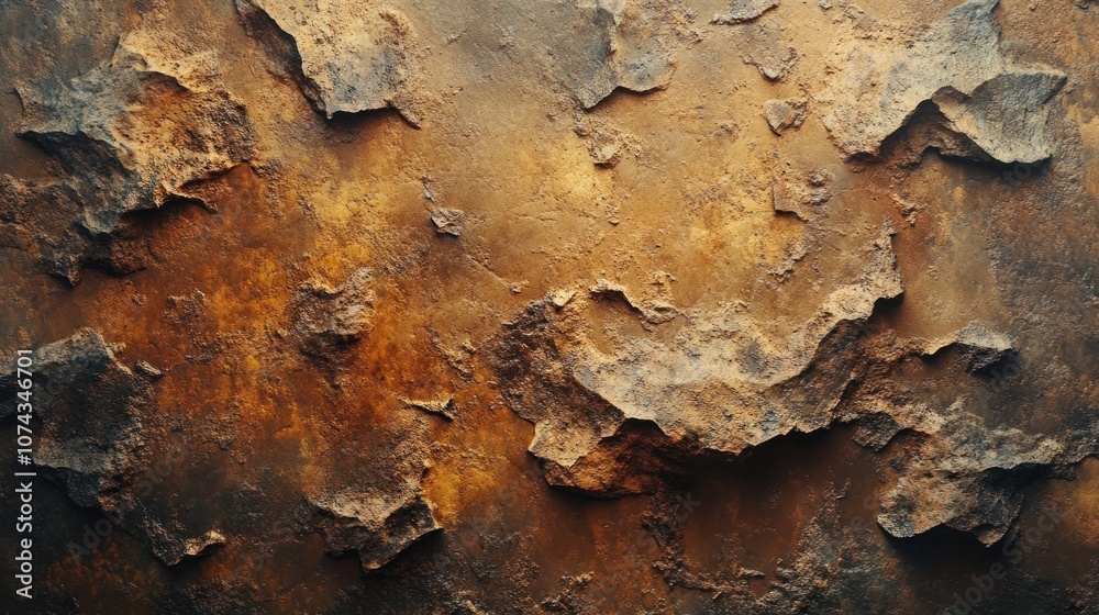 Textured background with rough sandstone surface in earthy tones, giving a natural and rugged aesthetic Textured background with rough sandstone surface in earthy tones, giving a natural and rugged aesthetic
