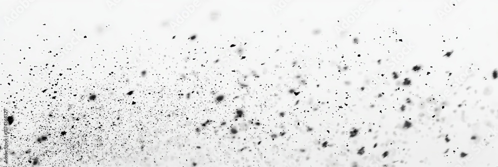 Black specks on white Black specks on white