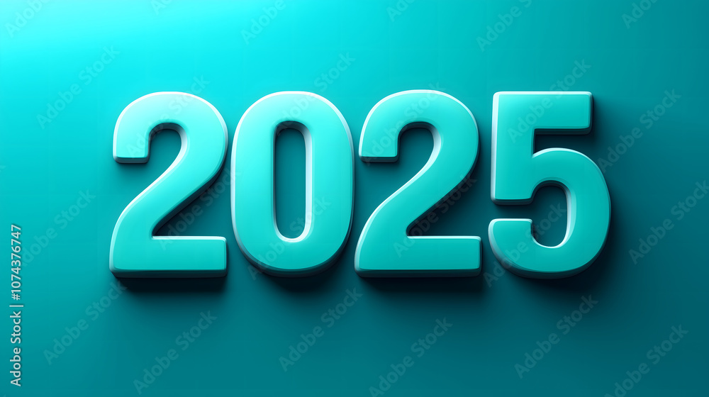 2025 New Year in Clean and Modern Style 2025 New Year in Clean and Modern Style