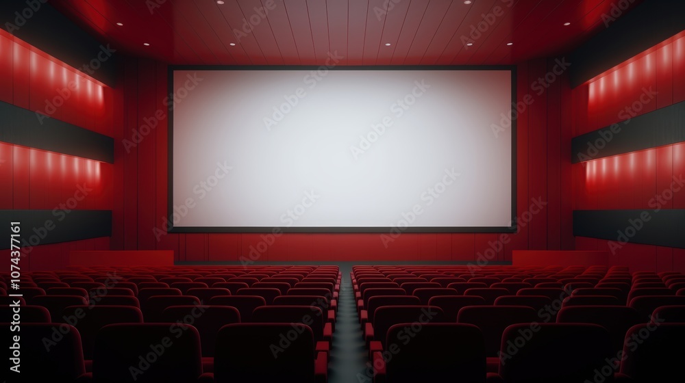 Empty movie theater Empty movie theater