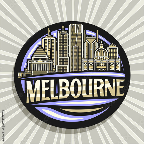 Vector logo for Melbourne