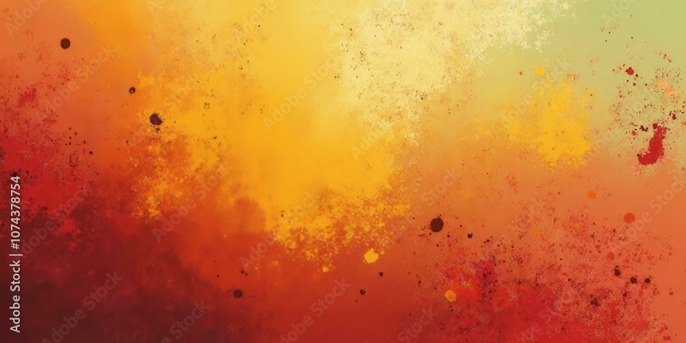 Rufous Chartreuse Paint Splatters Texture Effect With Vibrant Orange, Red, And Yellow Splatters And Black Ink Spots Creating A Dynamic, Chaotic Texture Rufous Chartreuse Paint Splatters Texture Effect With Vibrant Orange, Red, And Yellow Splatters And Black Ink Spots Creating A Dynamic, Chaotic Texture