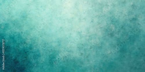 Pacific Blue May Green Paint Splatters Texture Effect With A Gradient Of Teal And Green Hues Resembling A Textured, Cloudy Sky