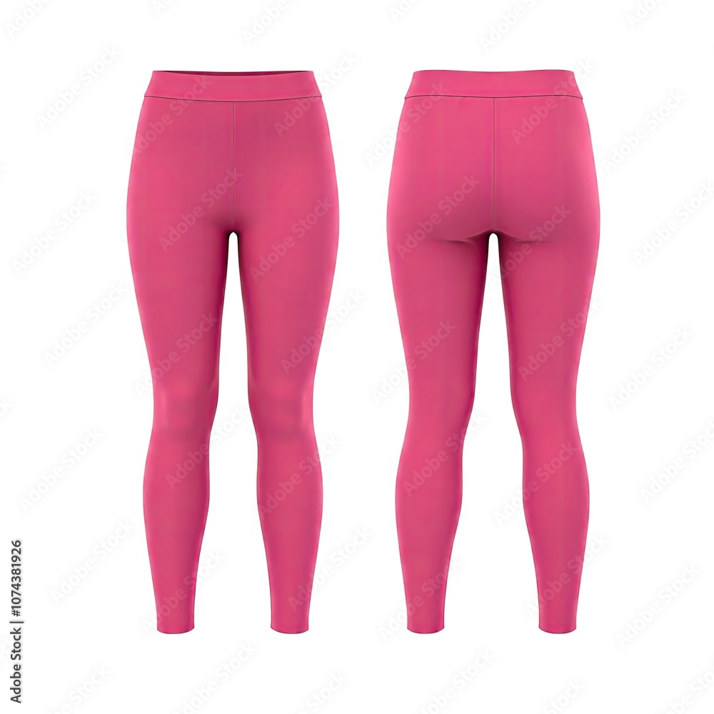 Stylish Pink Leggings for Activewear Stylish Pink Leggings for Activewear