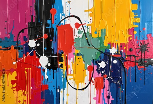 graffiti on the wall