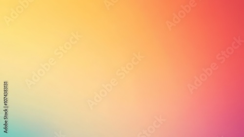 A vibrant gradient background featuring warm hues of yellow, orange, and pink, creating a lively and cheerful atmosphere.