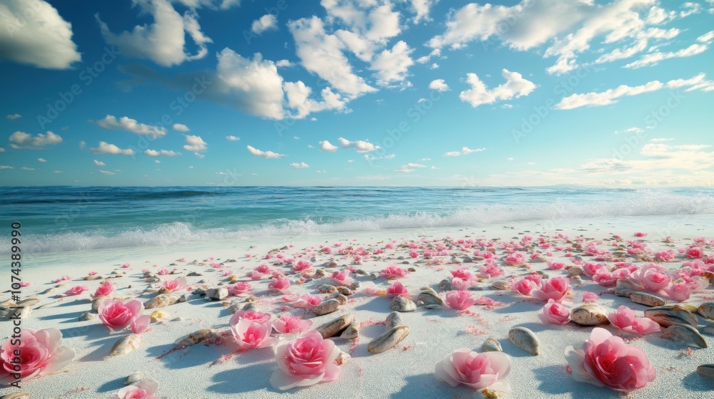 Crescent Bay's Enchantment: A Dreamy Seascape of Pink Sands and Azure Waters Crescent Bay's Enchantment: A Dreamy Seascape of Pink Sands and Azure Waters