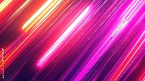 Abstract colorful light streaks creating a vibrant, dynamic background.