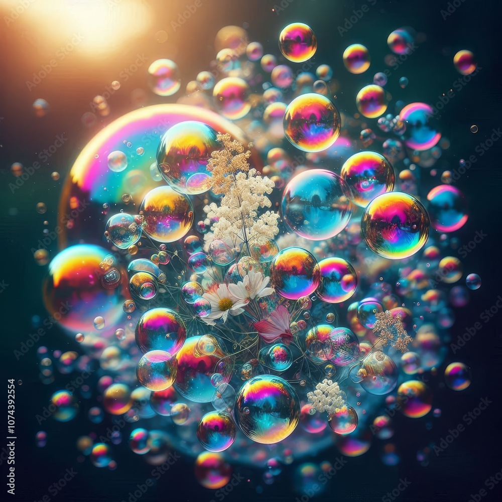 of soap bubbles on a transparent background
of soap bubbles on a transparent background