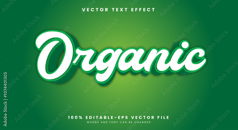 Organic editable text effect Template Suitable for nature Theme Organic editable text effect Template Suitable for nature Theme