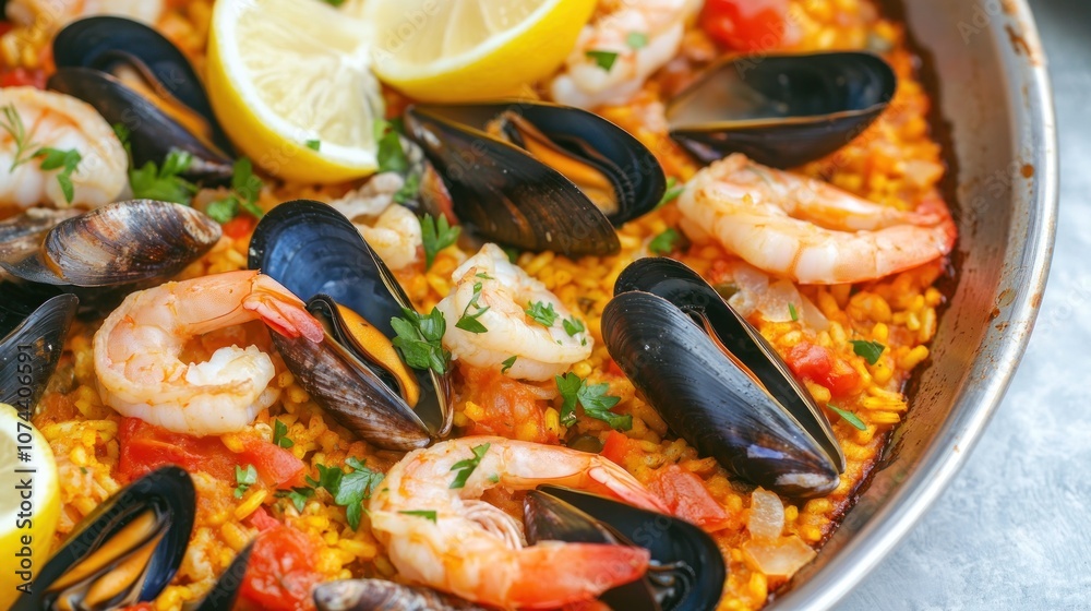 Seafood Paella Seafood Paella