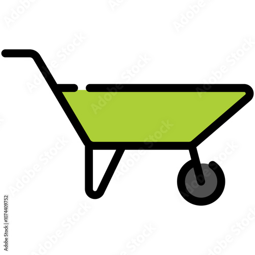 barrow filled line icon