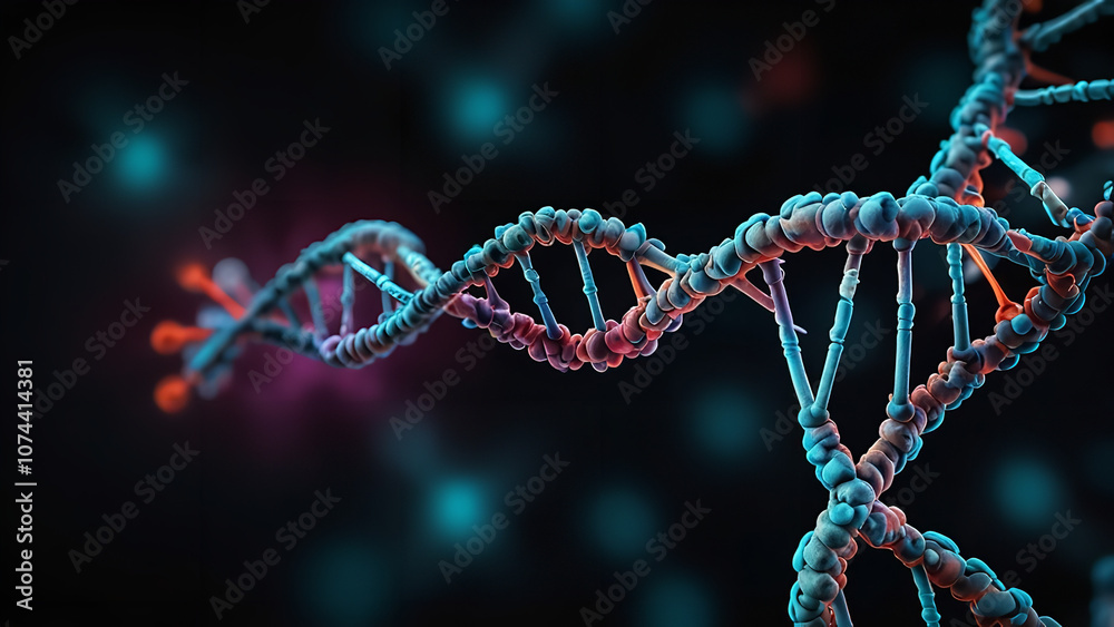 A DNA molecule A DNA molecule
