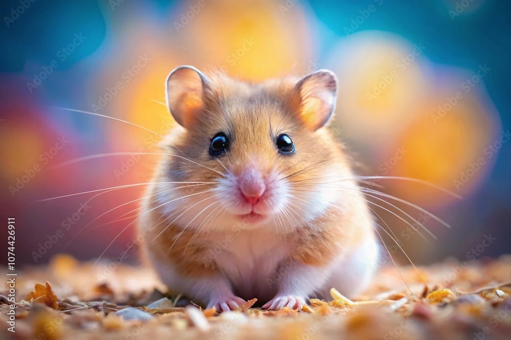 Adorable Hamster in a Playful Pose with a Soft Background Perfect for Pet Lovers and Animal Enthusiasts Adorable Hamster in a Playful Pose with a Soft Background Perfect for Pet Lovers and Animal Enthusiasts