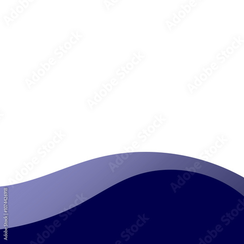 Elegant Gradient Wave Footer