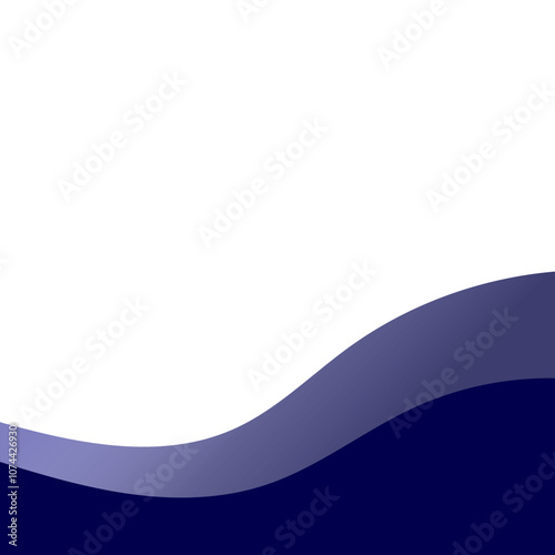 Elegant Gradient Wave Footer