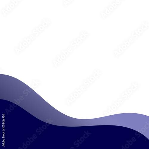 Elegant Gradient Wave Footer