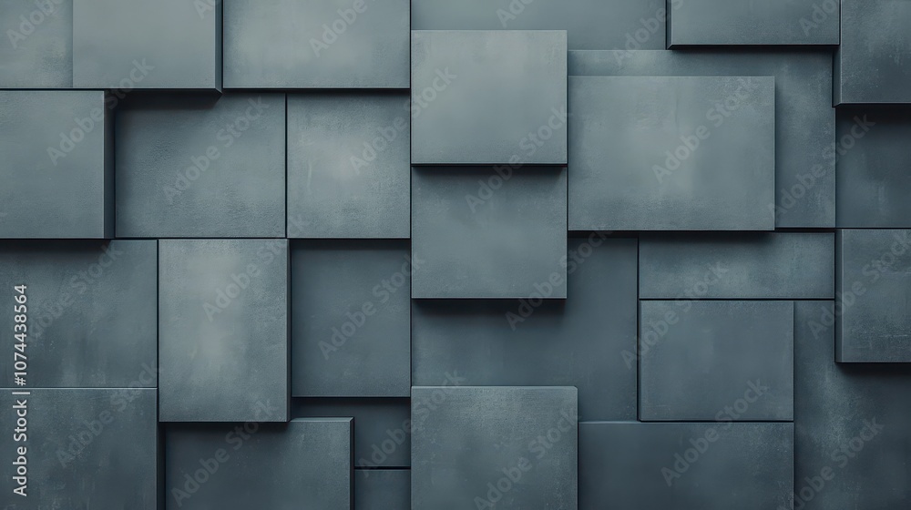 A textured wall design featuring geometric shapes and muted colors, ideal for backgrounds and modern decor. A textured wall design featuring geometric shapes and muted colors, ideal for backgrounds and modern decor.