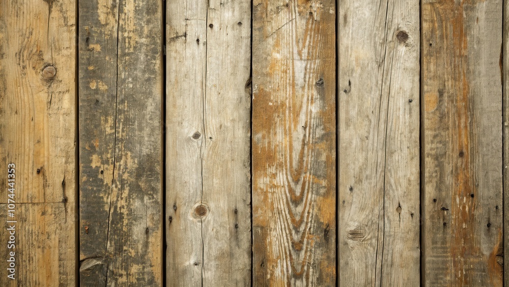 A rustic wood panel with weathered and aged boards, featuring a natural wood grain and a distressed look. A rustic wood panel with weathered and aged boards, featuring a natural wood grain and a distressed look.
