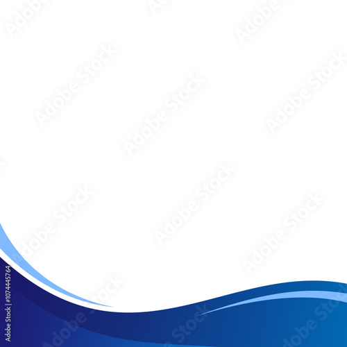 Elegant Gradient Wavy Footer