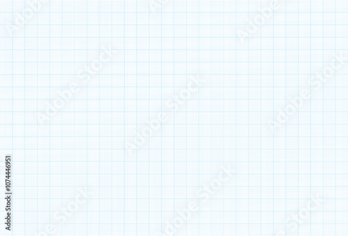 Texture of graph paper, Blue grid line paper sheet