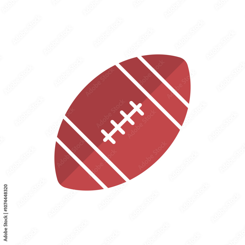 American football icon vector design element templates American football icon vector design element templates