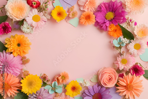 Wallpaper Mural 
Background, flower wallpaper, leaves, used for decorating paper, websites, Valentine's Day, various festivals, empty space for copying text. Torontodigital.ca