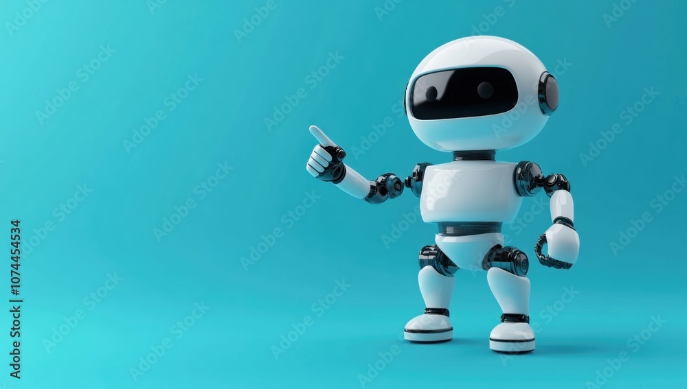 Friendly Robot Pointing Friendly Robot Pointing