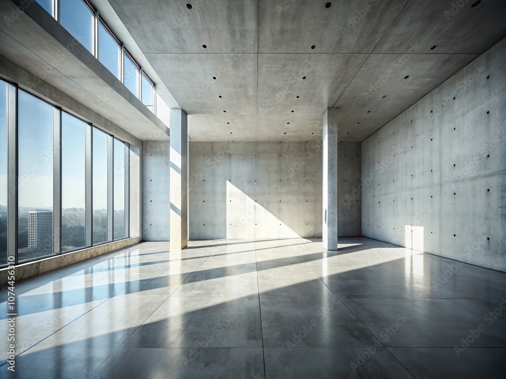Captivating Minimalist Concrete Architecture Emphasizing Light Play and Spatial Simplicity in Modern Design Captivating Minimalist Concrete Architecture Emphasizing Light Play and Spatial Simplicity in Modern Design