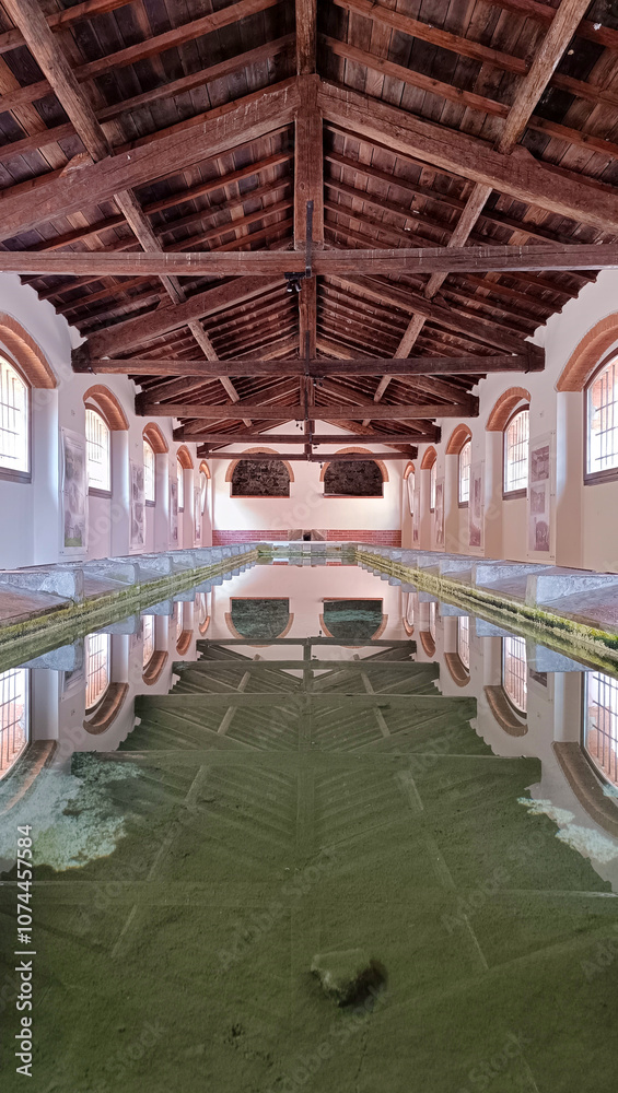 A typical ancient Italian bath house