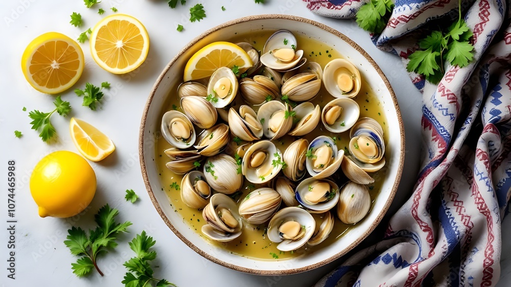 Chilean Almejas al Vino Blanco (Clams in White Wine Sauce) Chilean Almejas al Vino Blanco (Clams in White Wine Sauce)