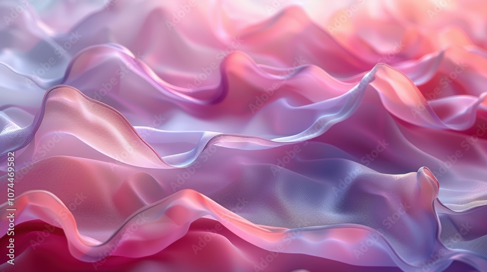 Soft and Dreamy Fabric Waves in Pastel Colors with Fluid Motion Create a Serene and Tranquil Atmosphere Ideal for Backgrounds and Design Projects Soft and Dreamy Fabric Waves in Pastel Colors with Fluid Motion Create a Serene and Tranquil Atmosphere Ideal for Backgrounds and Design Projects