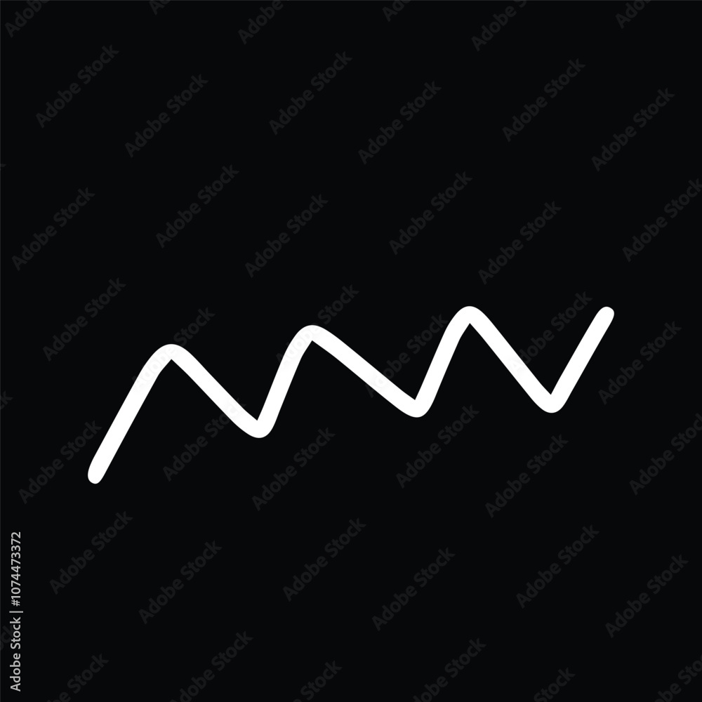 hand drawing abstrad=ct and arrow doodles element stock popular simple design