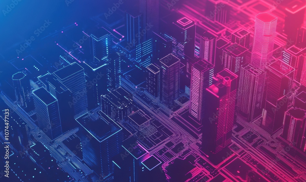 Digital Cityscape.