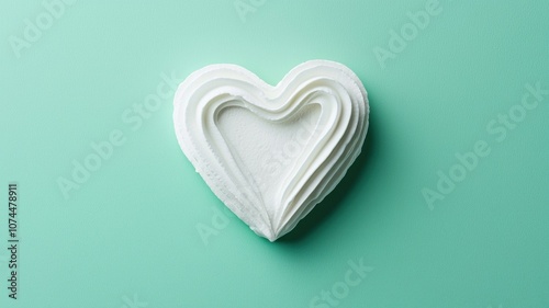 Delight your guests by creating beautiful heart-shaped whipped cream decorations for desserts