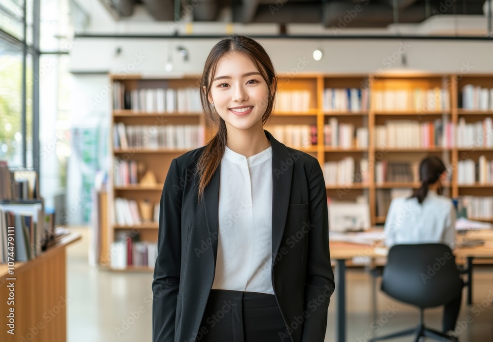 Businesswoman in Office. Businesswoman in Office.