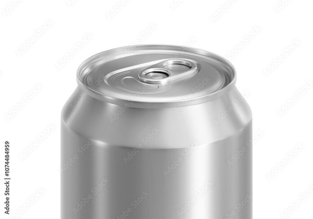 Aluminum can isolated on white background Aluminum can isolated on white background