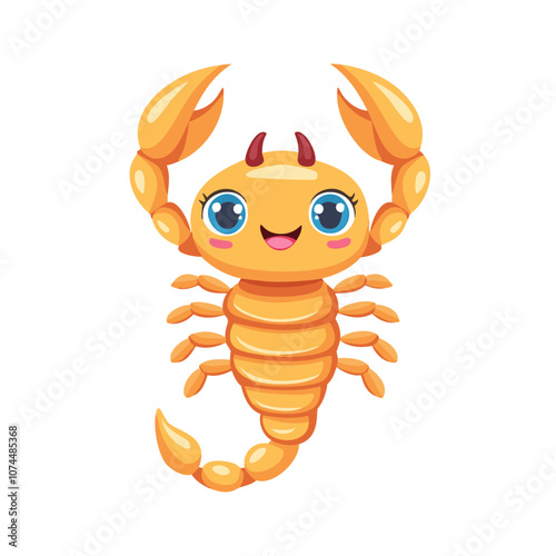 Scorpion Insect Bug Animal Animation Kawaii Character Pest
