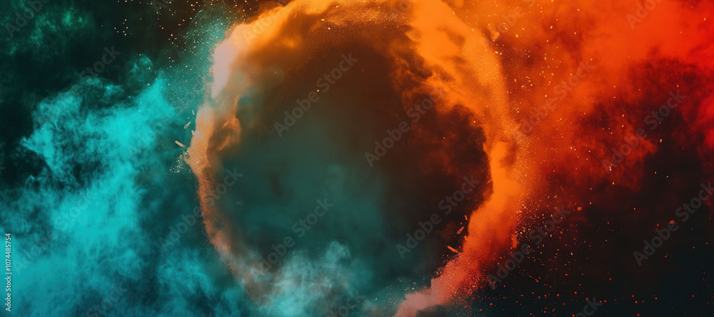 colorful circle brush smoke background, gas, fog 1 colorful circle brush smoke background, gas, fog 1