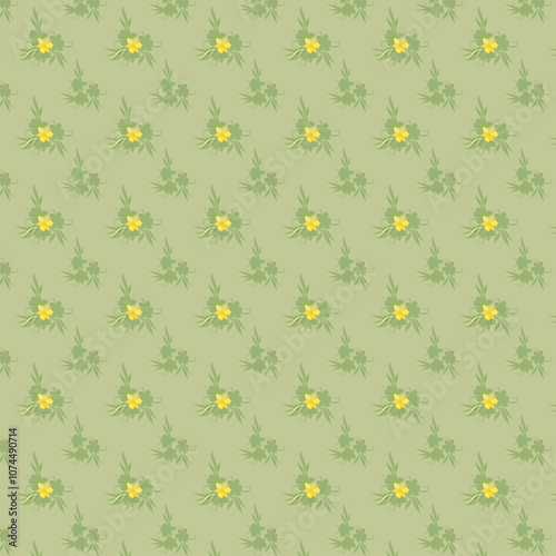 12 Seamless Pattern Set, Watercolor Flowers, Scrapbook Paper, Flowers, Fabric, Beautiful Backgrounds, Pastel Colors