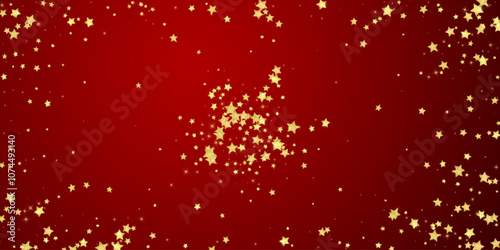 Magic stars vector overlay.  Gold stars scattered