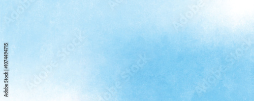 Abstract Pastel Watercolor Background in Soft Aqua and Sky Blue with a Light and Modern Artistic Finish
