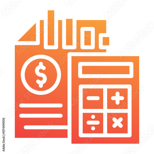 Budget Deficit Icon