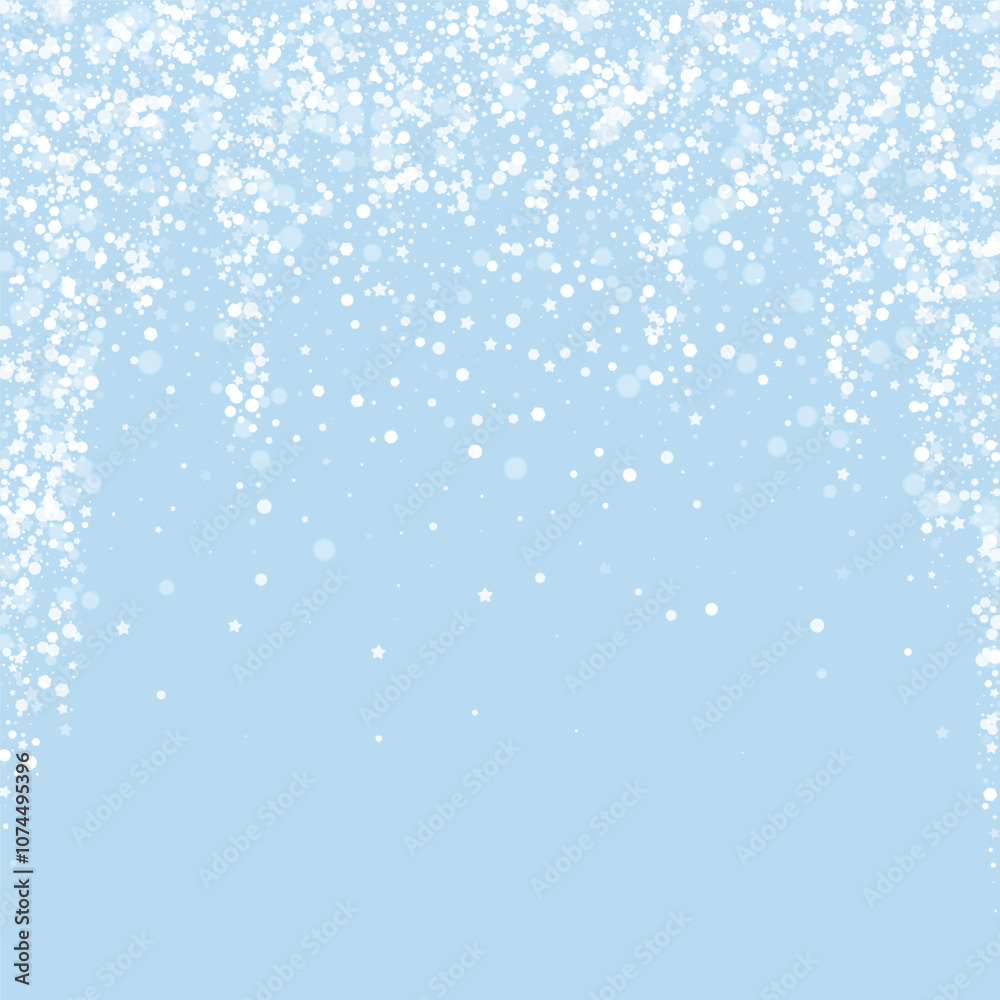 Magic falling snow christmas background. Subtle Magic falling snow christmas background. Subtle